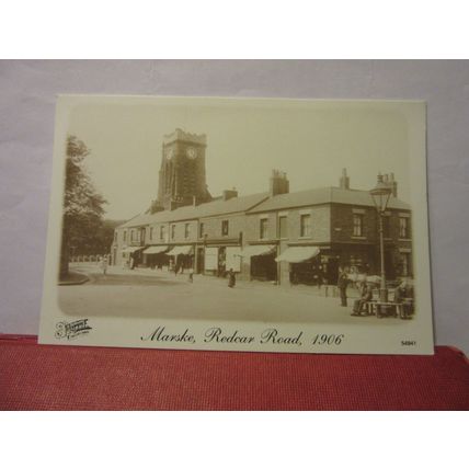 1906, REDCAR ROAD, MARSKE, YORKSHIRE unused postcard Frith collection =