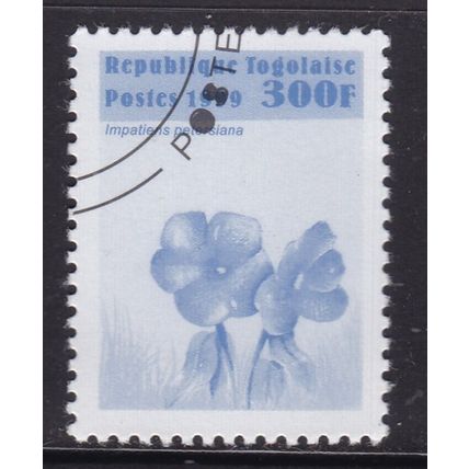 Togo 1999 Flowers Impatiens Petersiana 300f CTO VGC