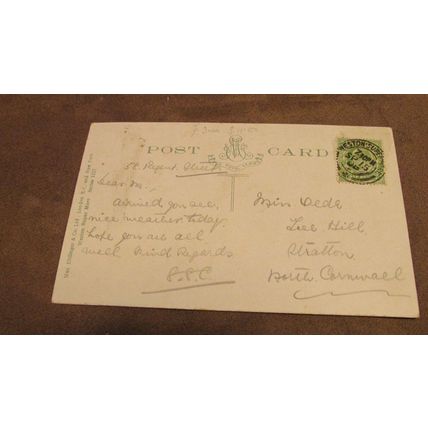 1908 fr postcard - Busy Grand Pier scene, Weston Super Mare - Somerset