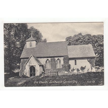 The Old Church Letchworth Garden City Postcard Hertfordshire 41571