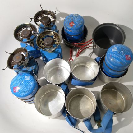 Campingaz Globetrotter Stove Camping Gas Cooker gt106 Canisters gt obsolete full