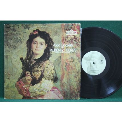 Aldo Ciccolini - Albeniz: Iberia - Books 1 to 4 Complete - 2-LP- - SIB 6091 - NM