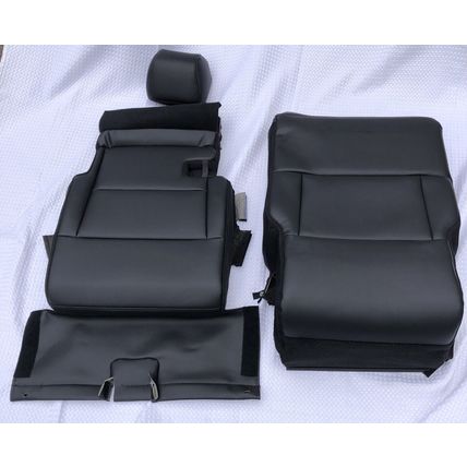 20-23 Ford Explorer Police Interceptor Rear 2nd Row Middle Seat Material Vinyl