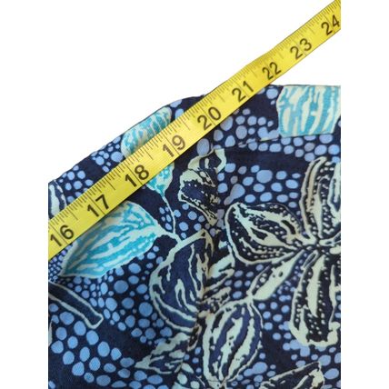Charter Club Tropical Cotton Summer Blazer XL Blue Green