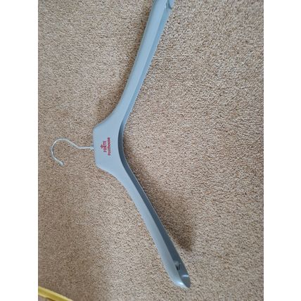Vintage Forte Posthouse Clothes Hanger - Grey - No Crossbar