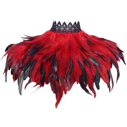 Unisex Cape Mock Collar Shawl Collar Halloween Steampunk Shoulder Gift Party