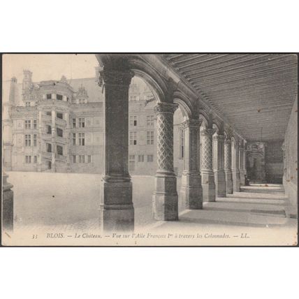 Aile François 1er, Le Château, Blois, 1906 - Lévy CPA LL33
