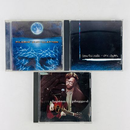 Eric Clapton 3x CD Lot #8