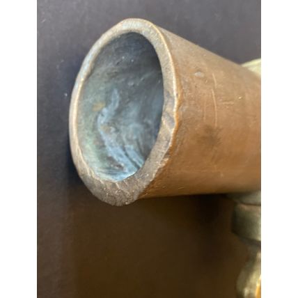 Antique Brass Barrel / Hose Tap Spigot.