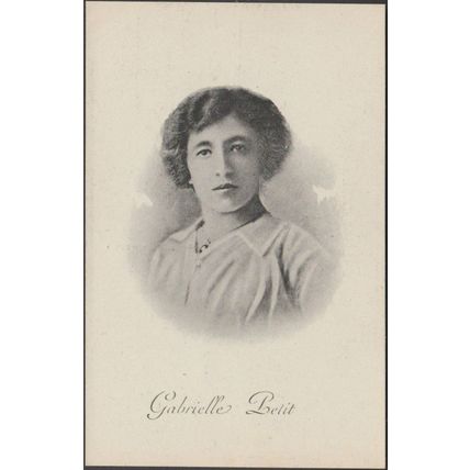 Gabrielle Petit, Espionner, c.1920 - Ringoet CPA