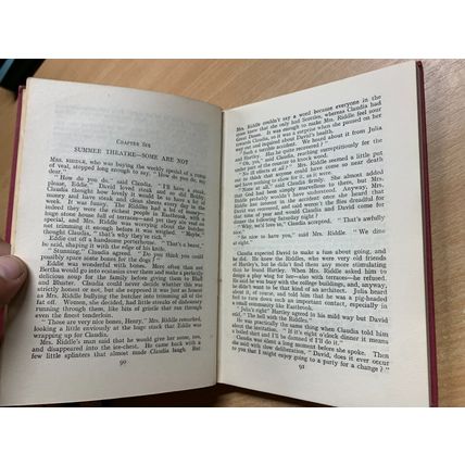 RARE* VINTAGE ROSE FRANKEN "CLAUDIA" BOOK CLUB FICTION HARDBACK BOOK (P3)