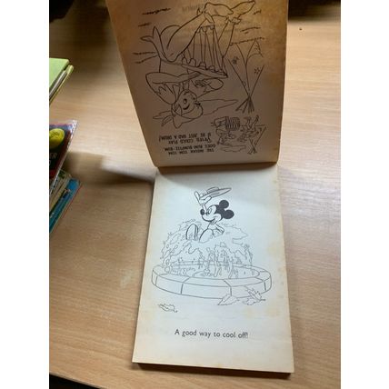 RARE* 1978 WALT DISNEY "PLAY PAD" PUZZLES ART DOT-TO-DOT VINTAGE BOOK (P3)