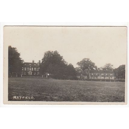The Village Green Matfield Postcard RP Kent