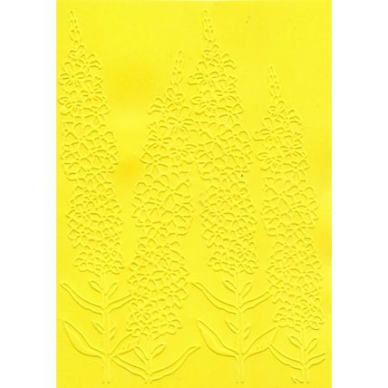 5"x7" Embossed Card. 10 Sheets. Floral (27). Cardmaking Scrapbooking Crafts