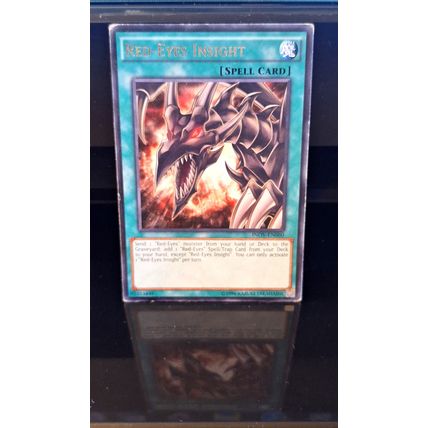 RED - EYES INSIGHT 1996 YU-GI-OH KONAMI CARD #INOV-EN060