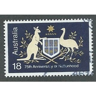 AUS 1976 18c '75TH ANN OF NATIONHOOD' FINE USED (EBID44-475)