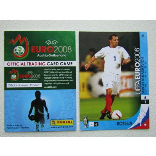 Panini 2008 EUFA EURO 2008 Football Cards Trading Card Variants (ef6)