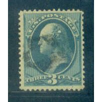 Used 184 3c George Washington Fine M00607