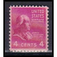 808 4c James Madison Fine MNH B0010