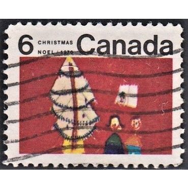 CANADA, 1970 6c Christmas, SG 669 (Scott #525), used