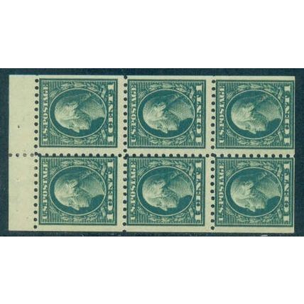 424d 1c George Washington Average Plus MMH Pane/6 A04004