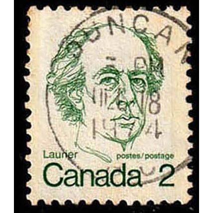 Canada 1973 Prime Ministers Laurier 2c Used Stamp