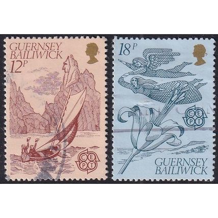 Guernsey 1981 SG 230-1 Used - Europa/CEPT (G-325 (4))