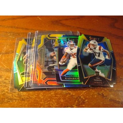 2021, Panini, Select, 5-Cards, Die Cut, Prizms, w/Rc's, BOOK/TONEY ++