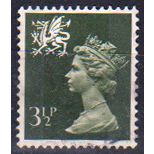 GB 1971 Wales regional 3.5p SG W16