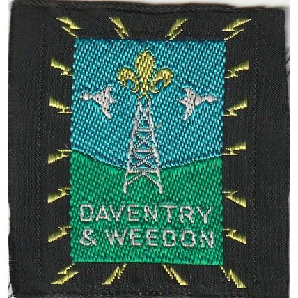 Scout Badge UK - Daven& Weedon - Ribbon (BY47)