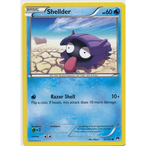 Pokemon XY BREAKPoint #022/122 Shellder