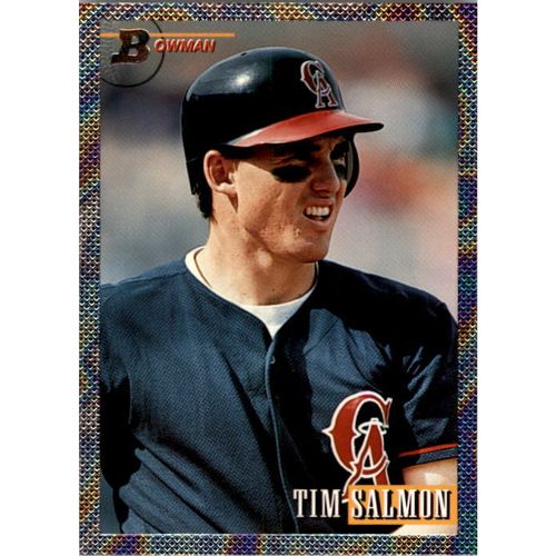 1993 Bowman Tim Salmon Foil #341
