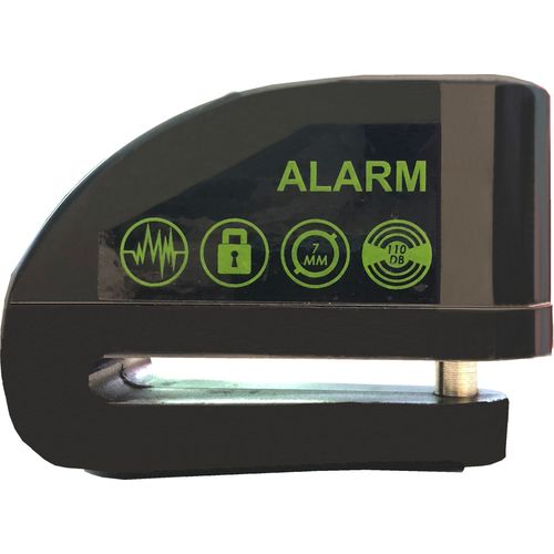 Anti-Theft Motorcycle Disc Alarm Lock with Storage / Carry Case