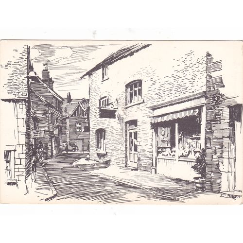 The White Cottage Gift Shop Stow-0n-The-Wold Gloucestershire Postcard (GLO76693)