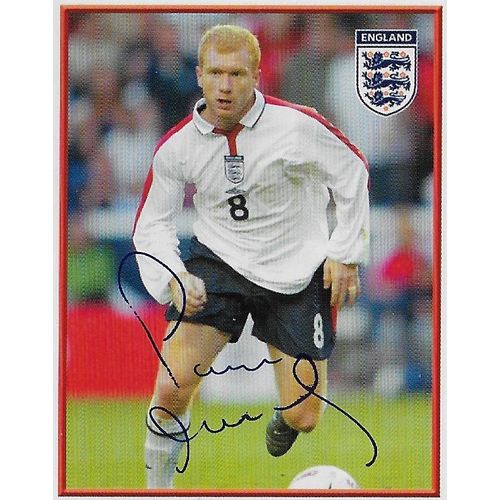 Merlin's ENGLAND 2004 Stickers: No.21 - Midfielder: Scholes