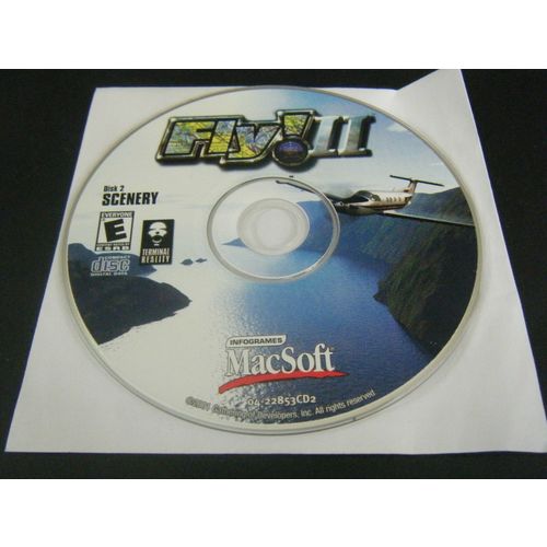 Fly II (MAC, 2001) - Disc 2 Scenery Disc Only!!