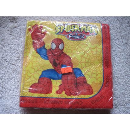 16 Marvel Spiderman & Friends Hallmark Party Express Luncheon Napkins 2 Ply USA