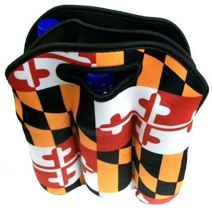 Maryland Flag Design 6-Pack Cooler