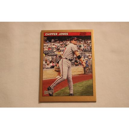 Chipper Jones 2006 Bazooka GOLD NO. 90