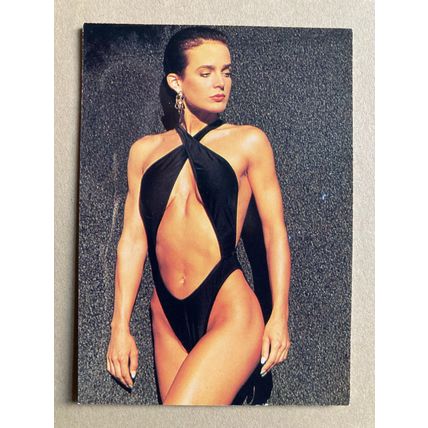 Ujena Swimwear Illustrated 1993 Edition Base trading card # 62 Belinda Carroll