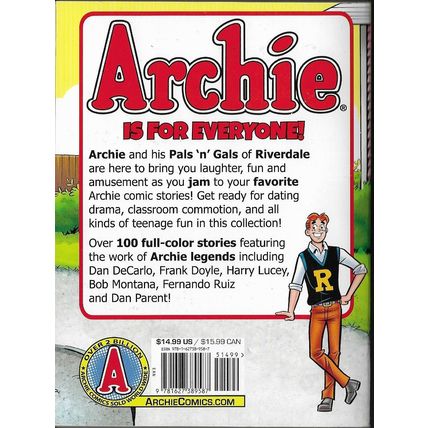 Archie 1000 Page Jam Comic Book 100+ Stories Good Condition ©2015 1st Printing