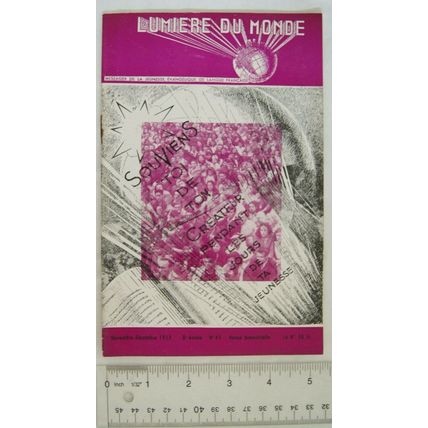 1955 Lumière du monde No. 45, Messager de la Jeunesse Évangelique Française