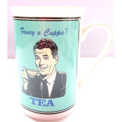 Fancy A Cuppa Mug & Coaster Set 10.5 CM - 0018CM