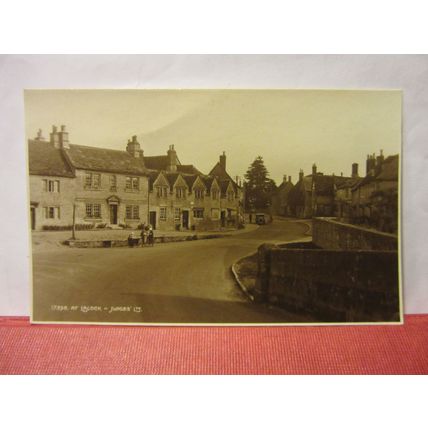 AT LACOCK, WILTSHIRE. vintage unused postcard RP by Judges =