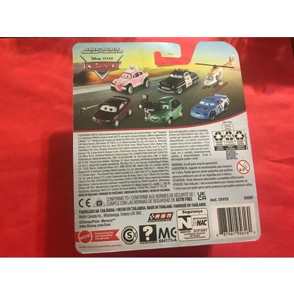 Disney Pixar Cars Metal Marlon "Clutches" McKay Security Piston Cup New