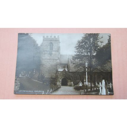 1912 fr Real Photo postcard - Tettenhall Church, Wolverhampton - Staffordshire