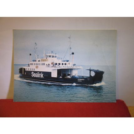 CENWULF, ISLE OF WIGHT Sealink Ferry unused postcard J Arthur Dixon =