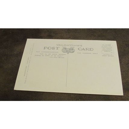 WW2 Valentines Postcard - Nottingham Trent Bridge & Embankment