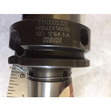 KELCH HSK 63X14X90,iI-TEC 311.0005.322 I-TEC HSK63-A TOOL HOLDER,DUMBARTON,AK
