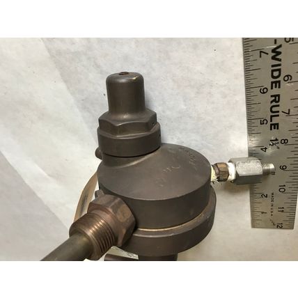 HARRIS 93A-350A COMPRESSED GAS REGULATOR GAUGE,HARRIS 93-350A,ES